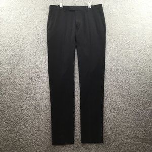 Soul of London‎ Flat Front Dress Pants Black 30W